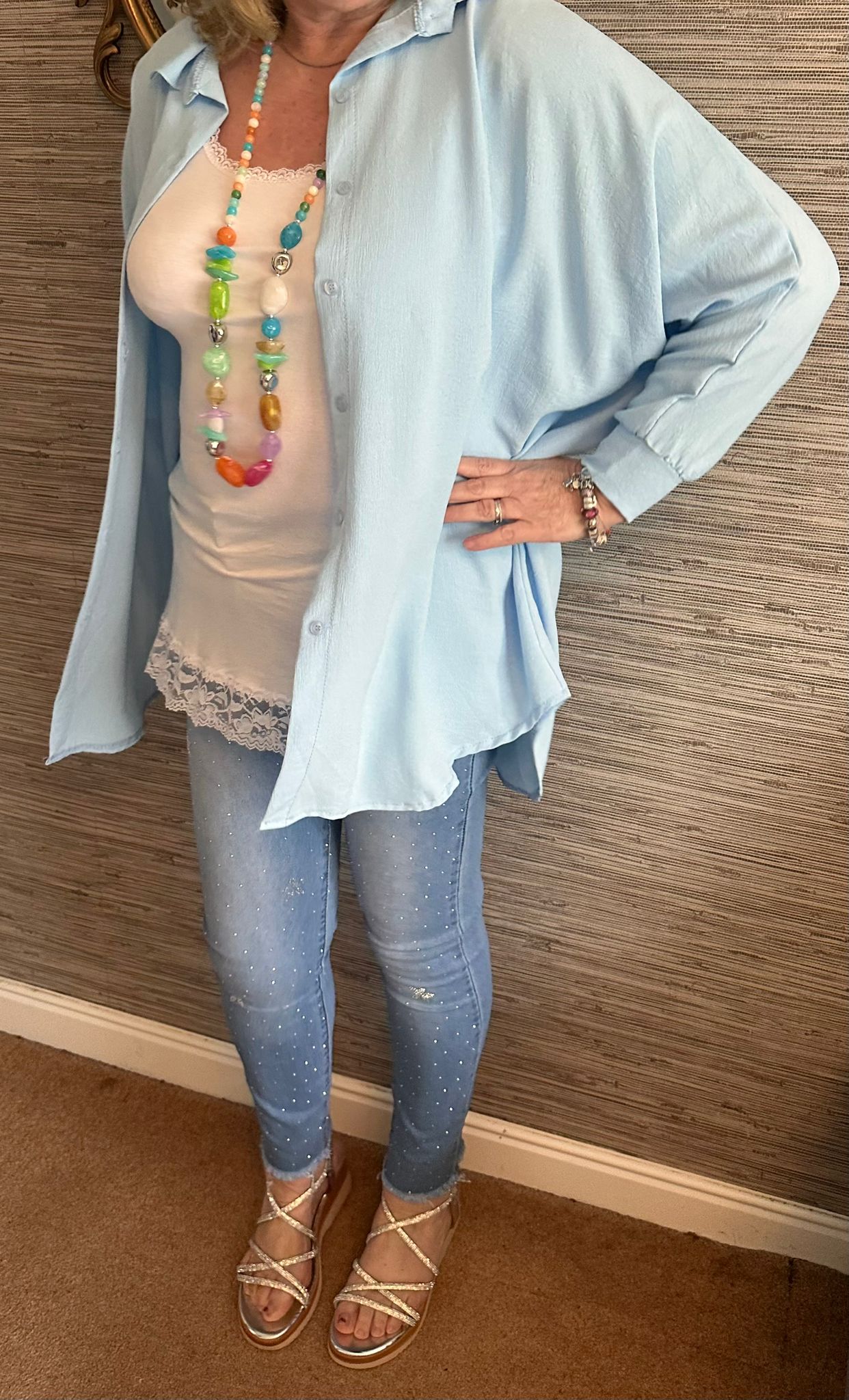 Brianna Oversized Blouse - LB Boutique