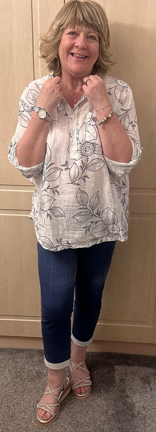 Taylor Floral Print Top