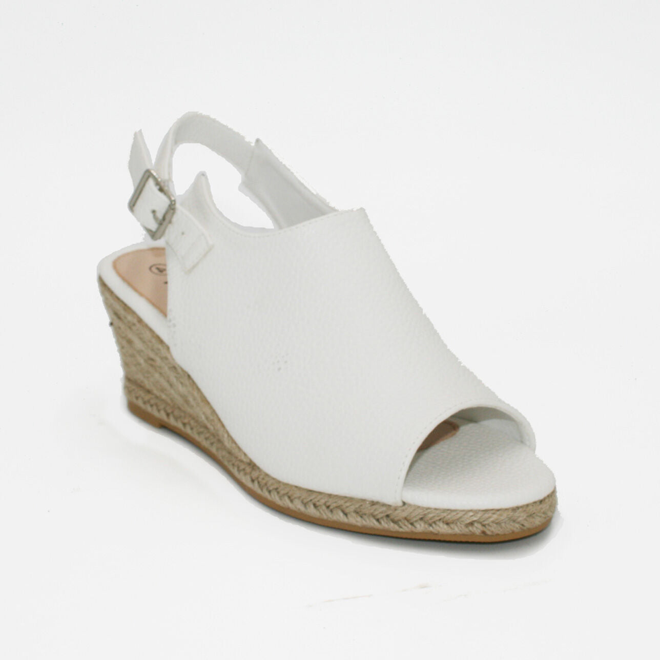 Stephanie Hessian Wedges - LB Clothing