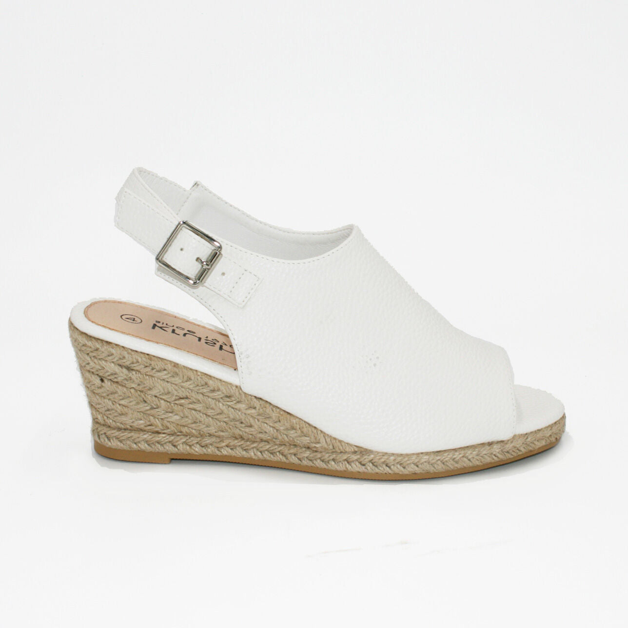 Stephanie Hessian Wedges - LB Clothing