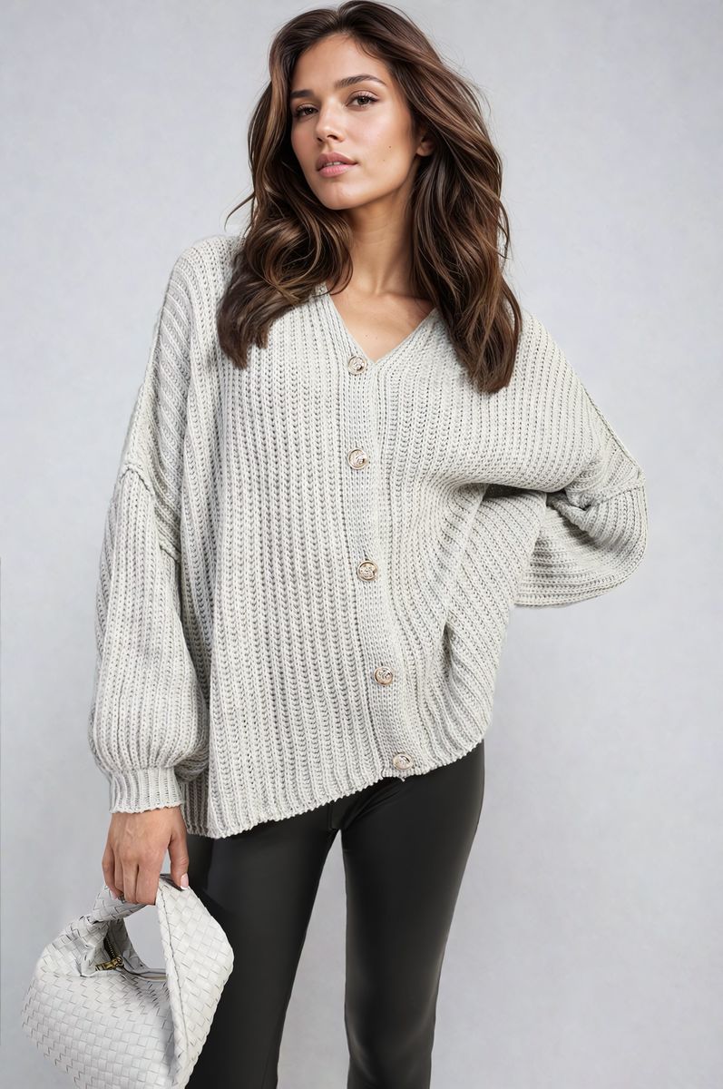 Marcela Oversized Chunky Knitted Top