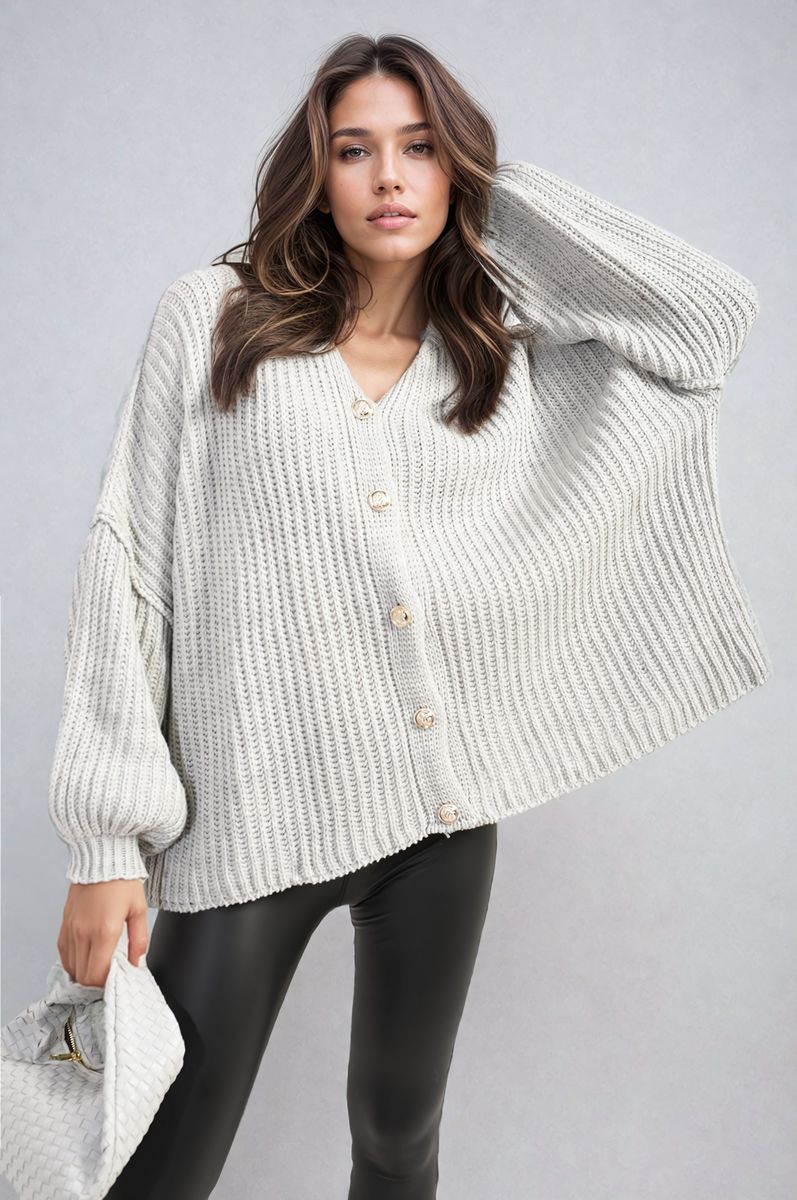 Marcela Oversized Chunky Knitted Top