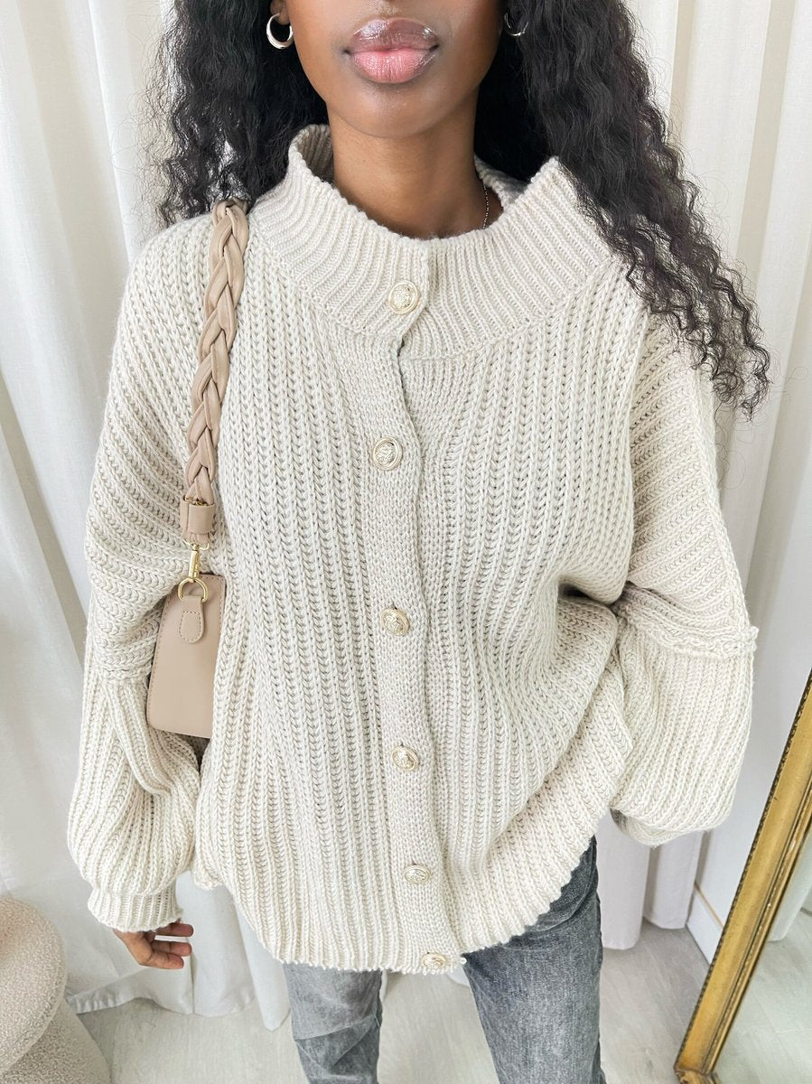 Marcela Oversized Chunky Knitted Top