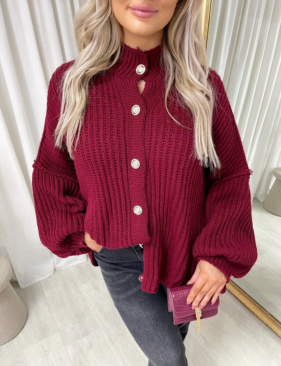 Marcela Oversized Chunky Knitted Top