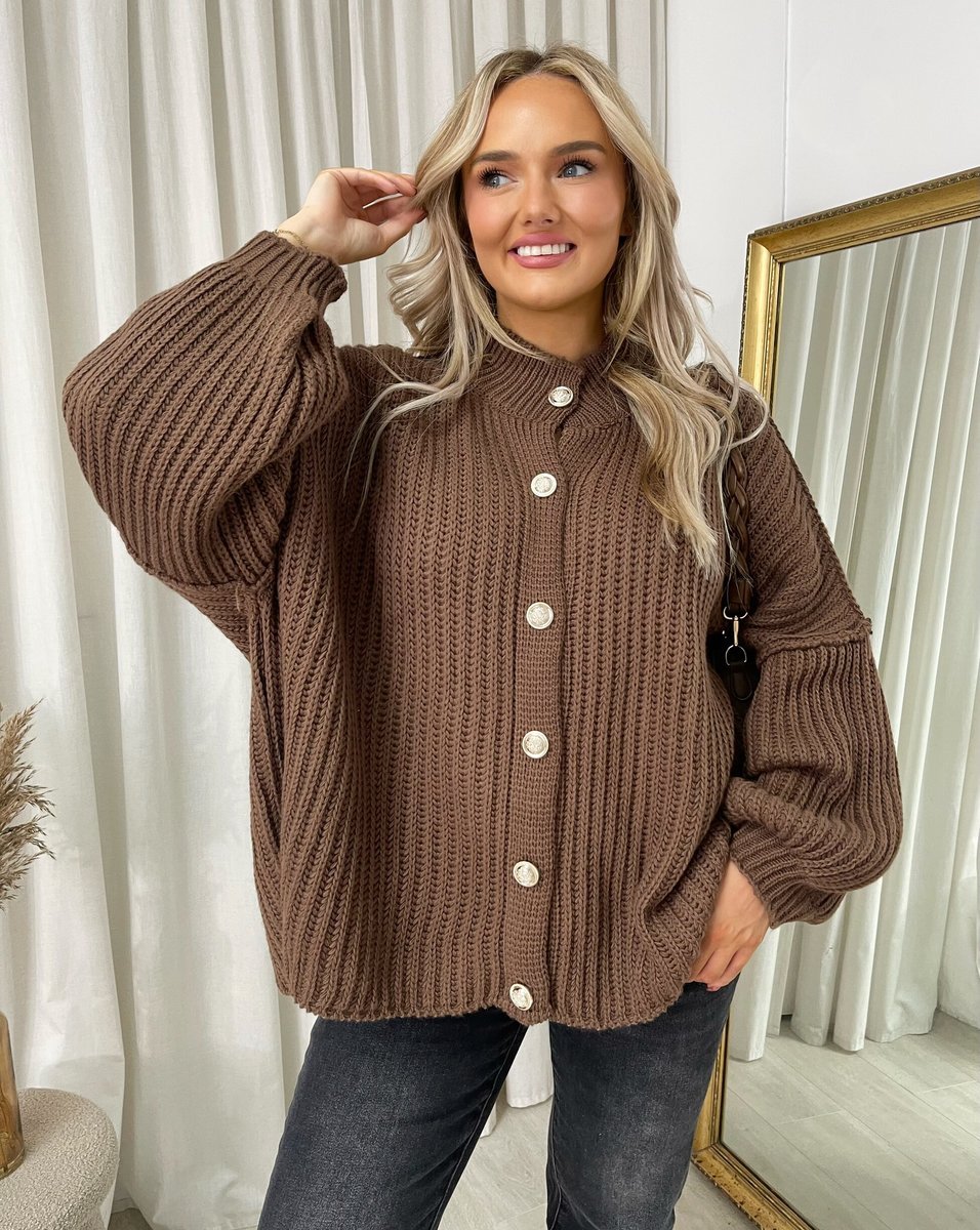 Marcela Oversized Chunky Knitted Top