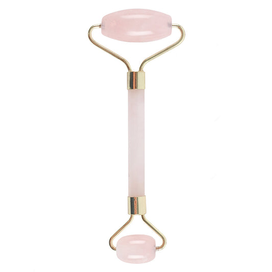 Rose Quartz Dual Ended Face Roller - LB Boutique