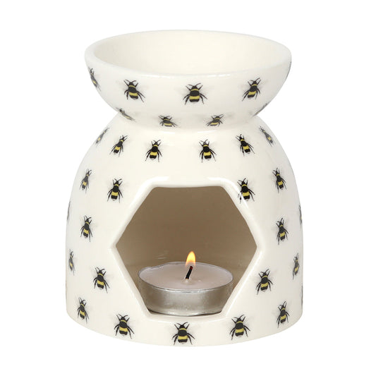 All Over Bee Print Oil Burner - LB Boutique