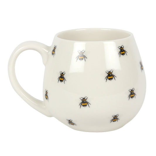 Bee Print Rounded Mug - LB Boutique