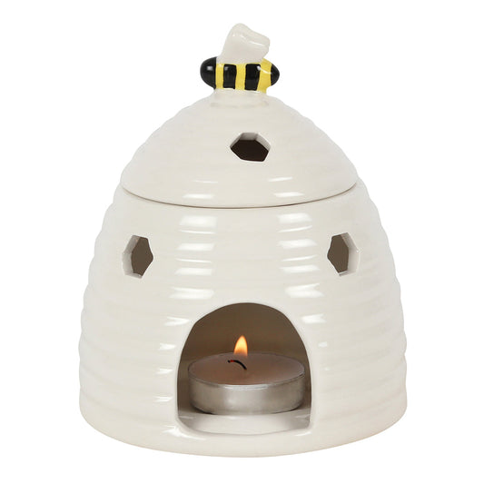 White Beehive Oil Burner - LB Clothing