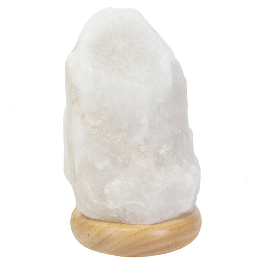 White Colour Changing Usb Salt Lamp - LB Clothing