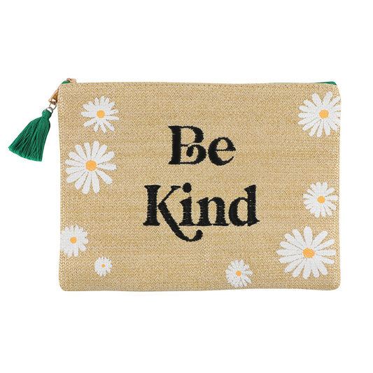 Be Kind Daisy Makeup Bag - LB Boutique