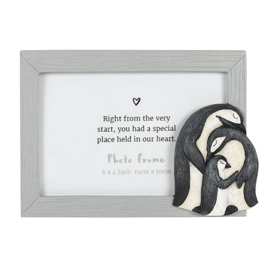 6x4in Penguin Family Photo Frame - LB Boutique