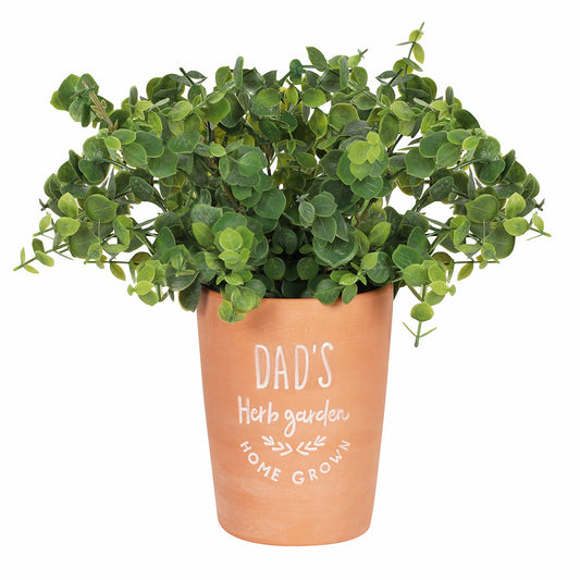 Dad's Garden Terracotta Plant Pot - LB Boutique