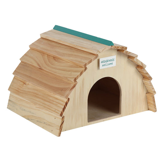 Wooden Hedgehog House - LB Clothing