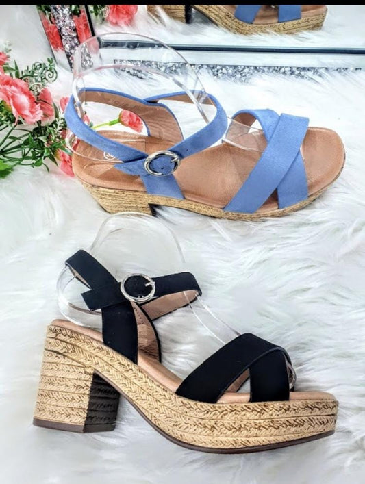 Summer Wedges - Lulu Bella Boutique