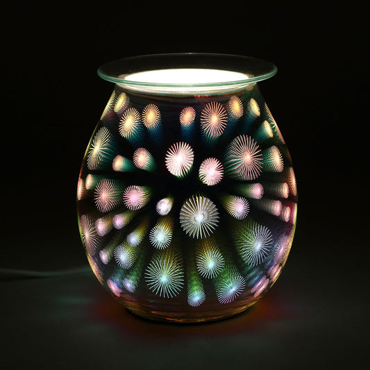 3D Starburst Light Up Electric Oil Burner - LB Boutique