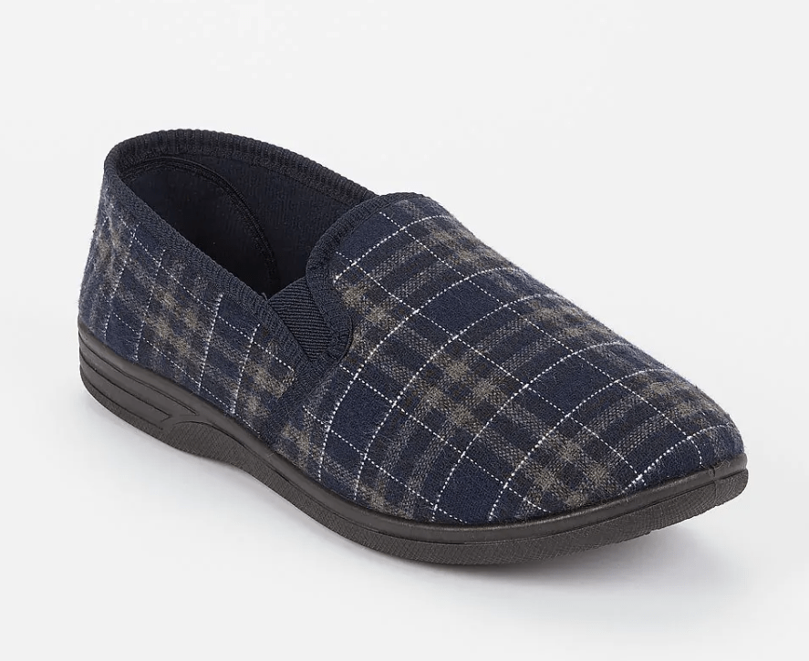 Men's Tartan Slippers - LB Boutique