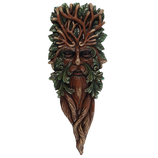 42x15cm Green Man Wall Plaque - LB Boutique