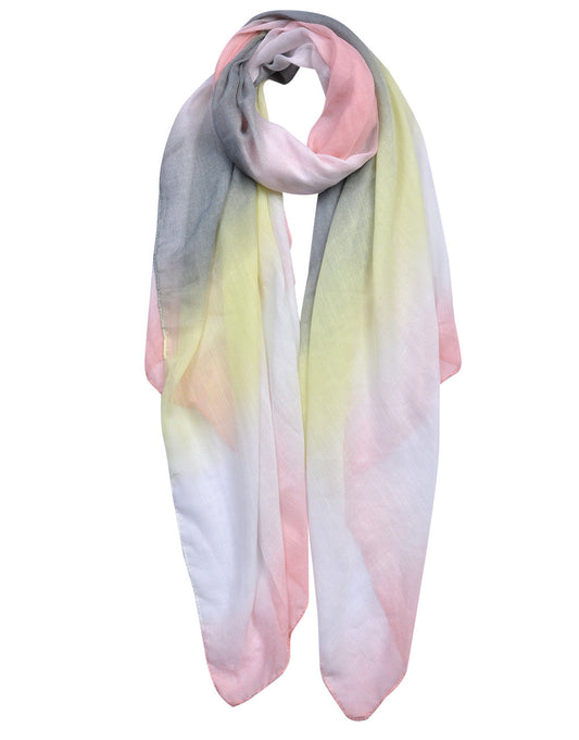 Gina Gradient Lines Print Scarf - LB Boutique