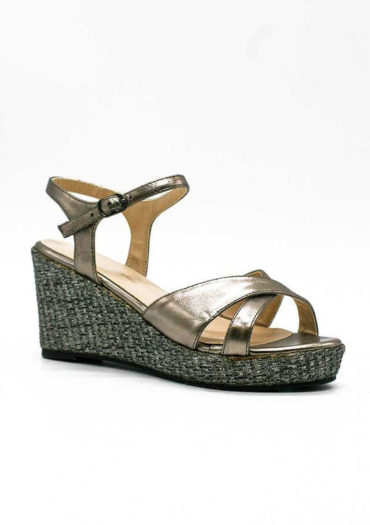 Rachy Weave Detail Wedges - LB Boutique